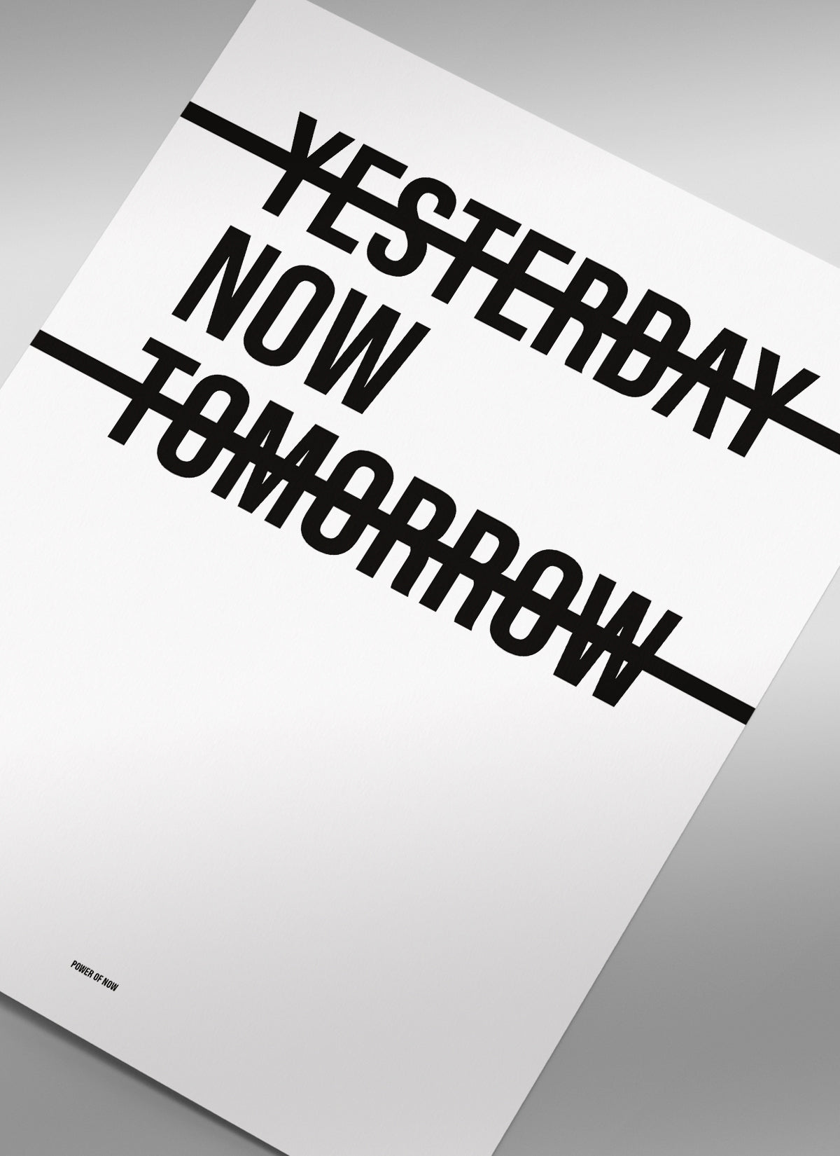Power Of Now Art Print