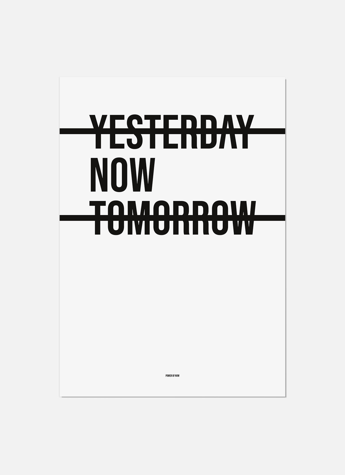 Power Of Now Art Print