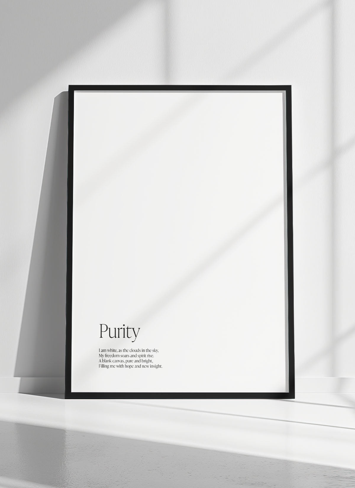Purity Art Print