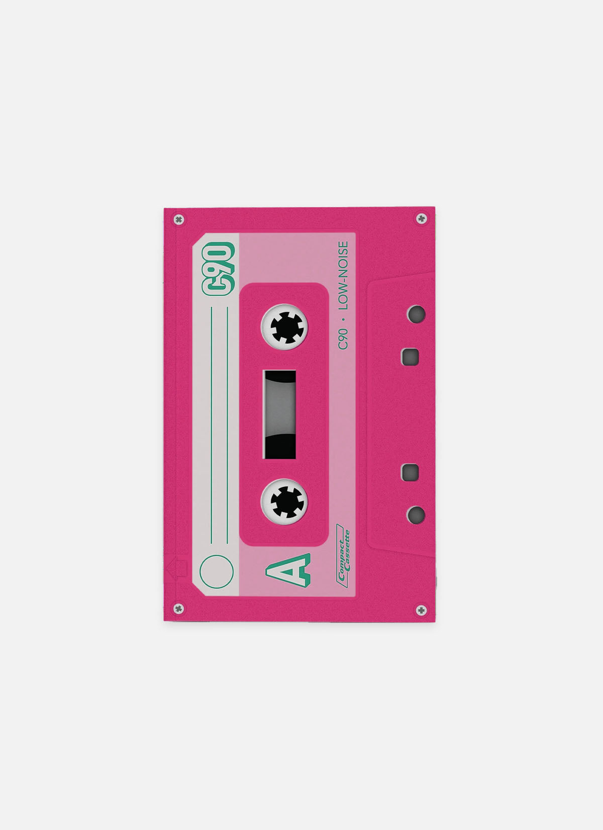 Pink Mixtape Notebook