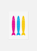 SARDINES Postcard
