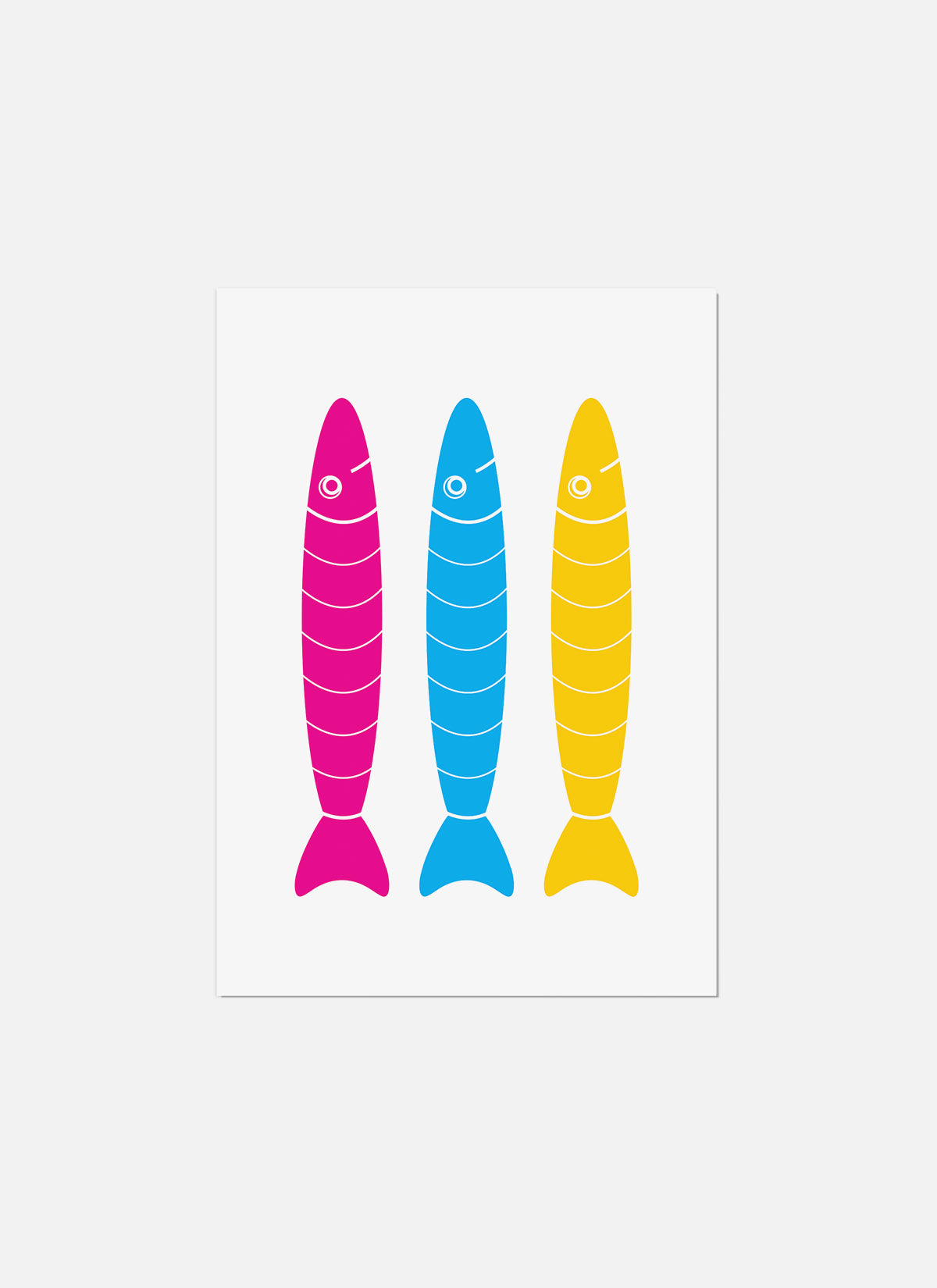 SARDINES Postcard
