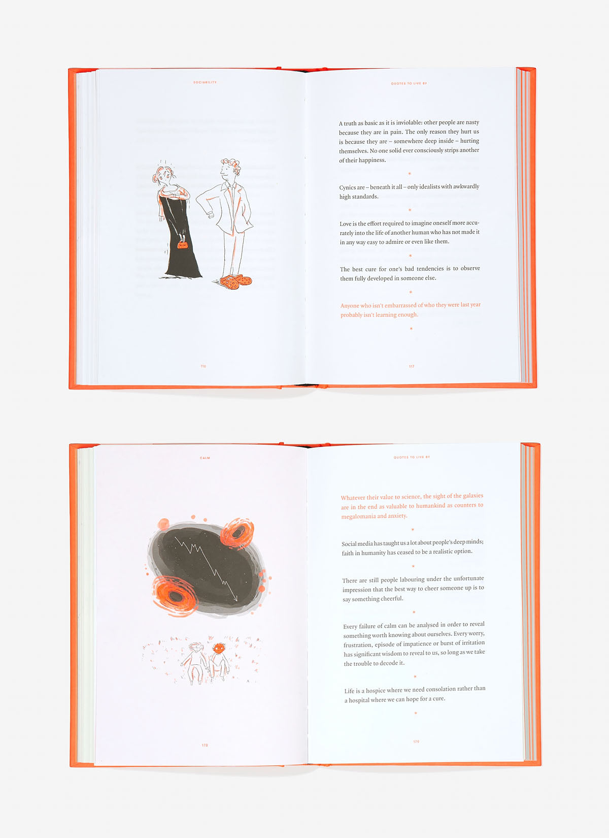 Quotes to Live By Book
