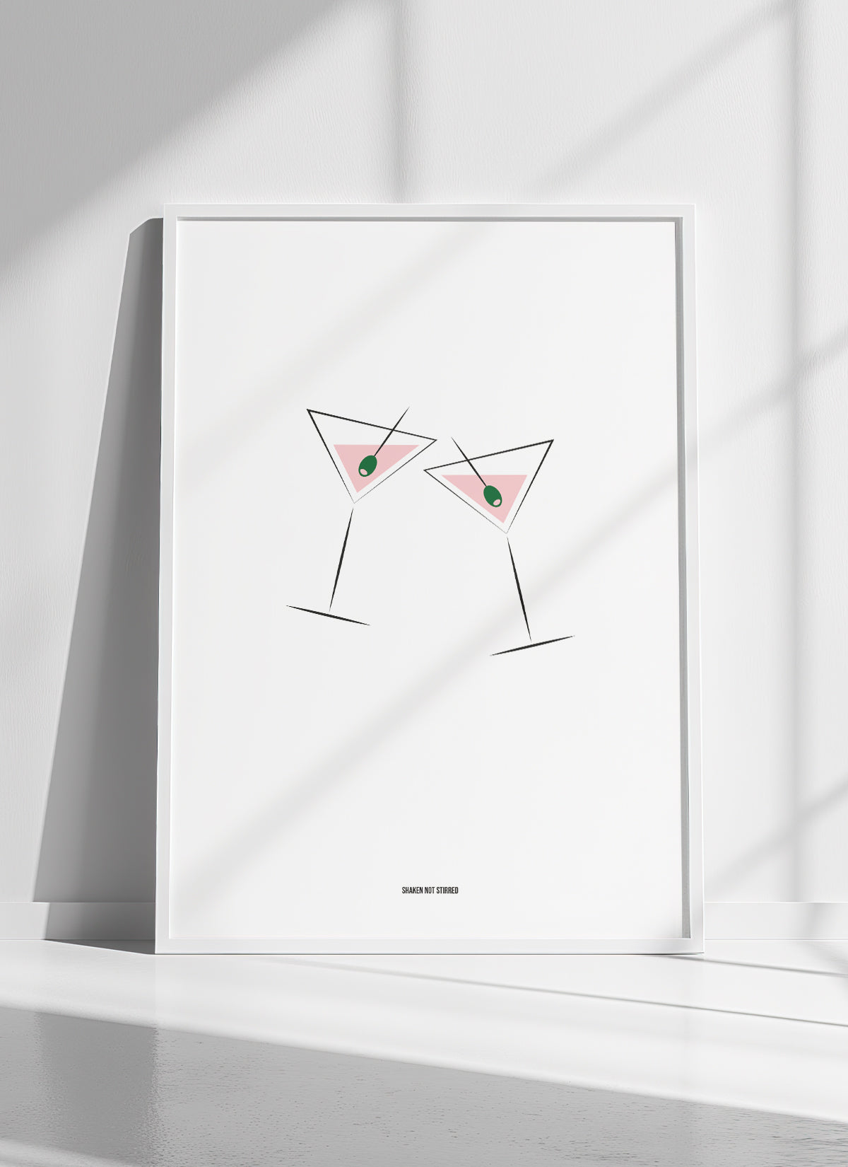 Shaken Not Stirred Art Print