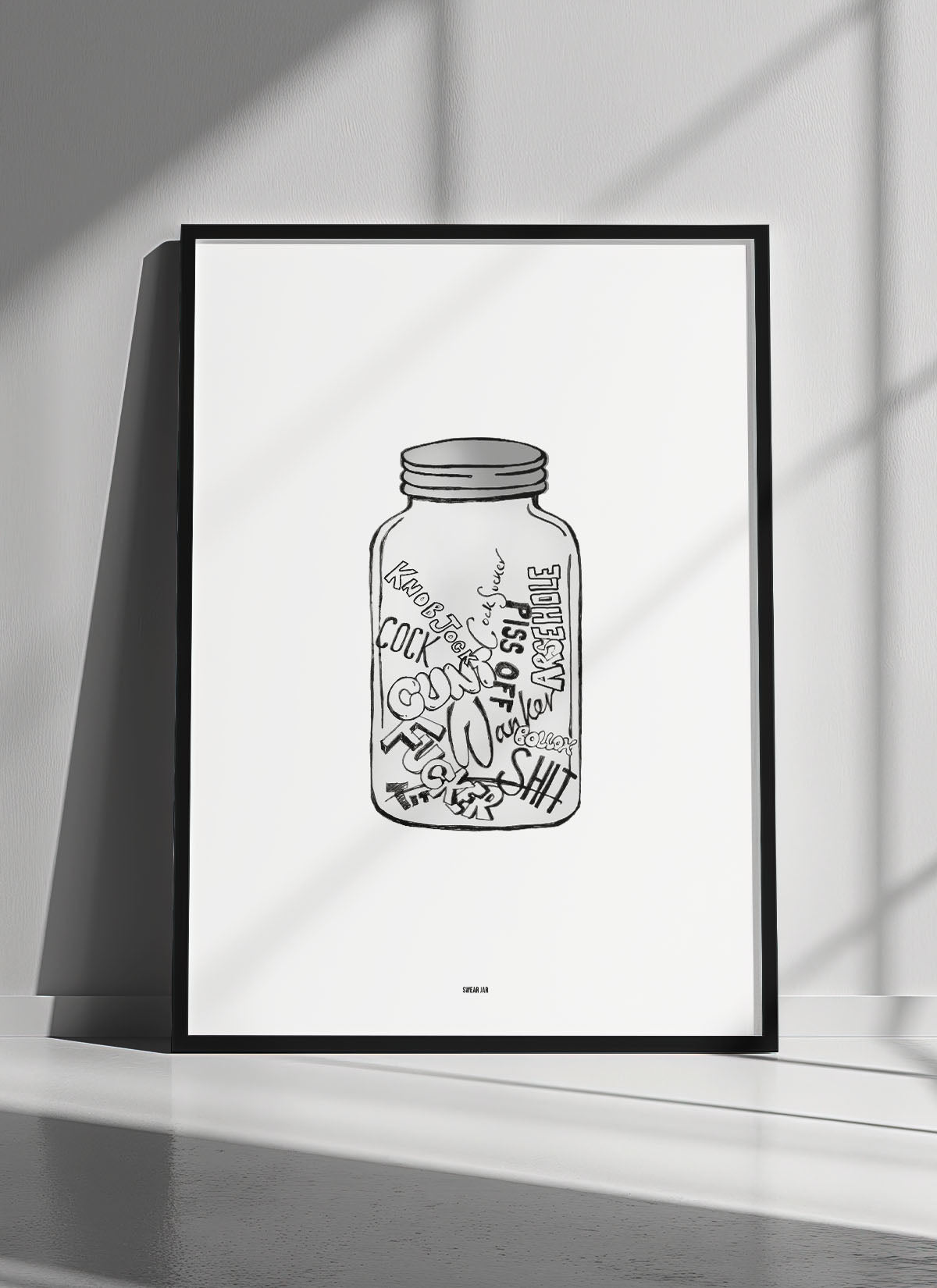 Swear Jar Art Print