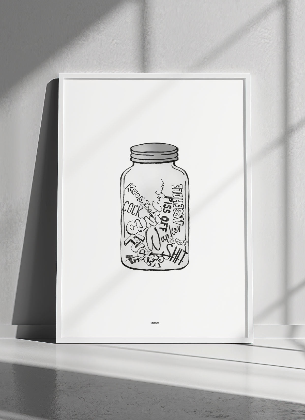 Swear Jar Art Print