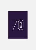 Sassy 70 Greeting Card