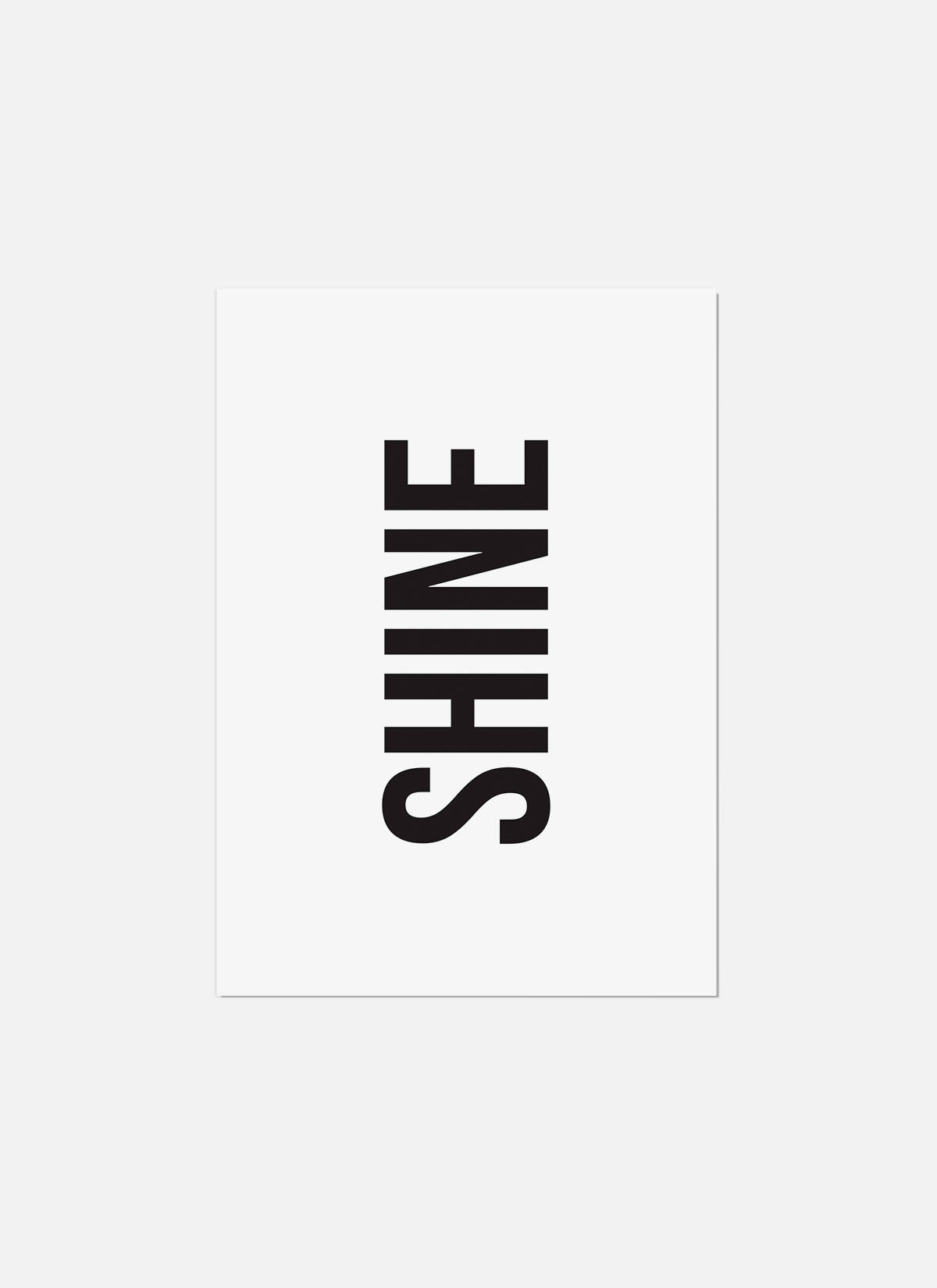 Shine Postcard