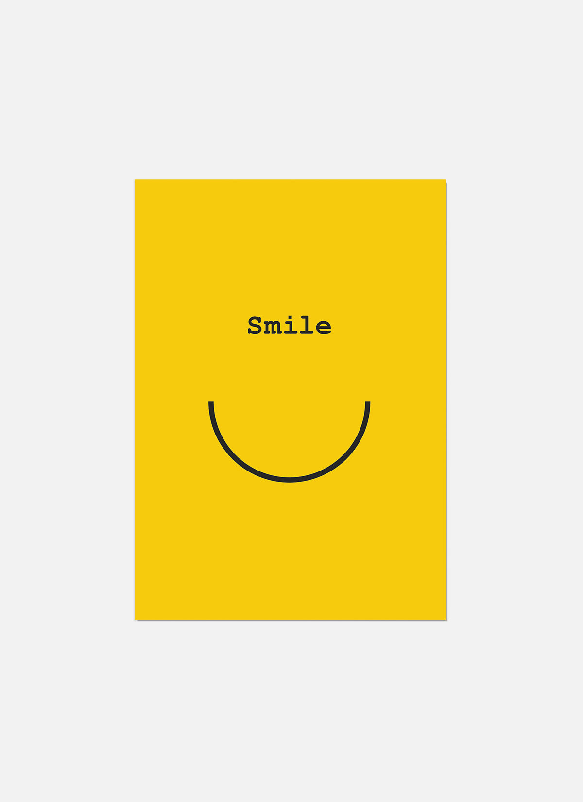 Smile Greeting Card