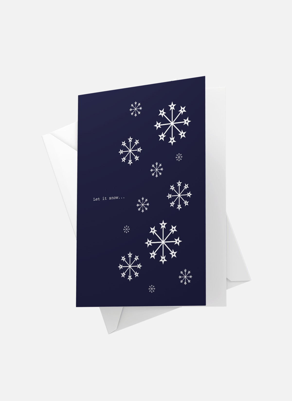 Let It Snow... Christmas Card