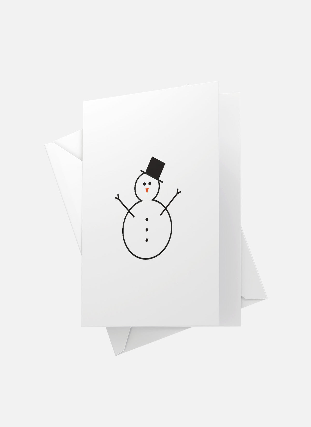 Snowman Christmas Card