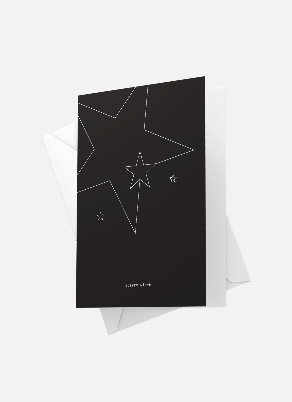 Starry Night Christmas Card
