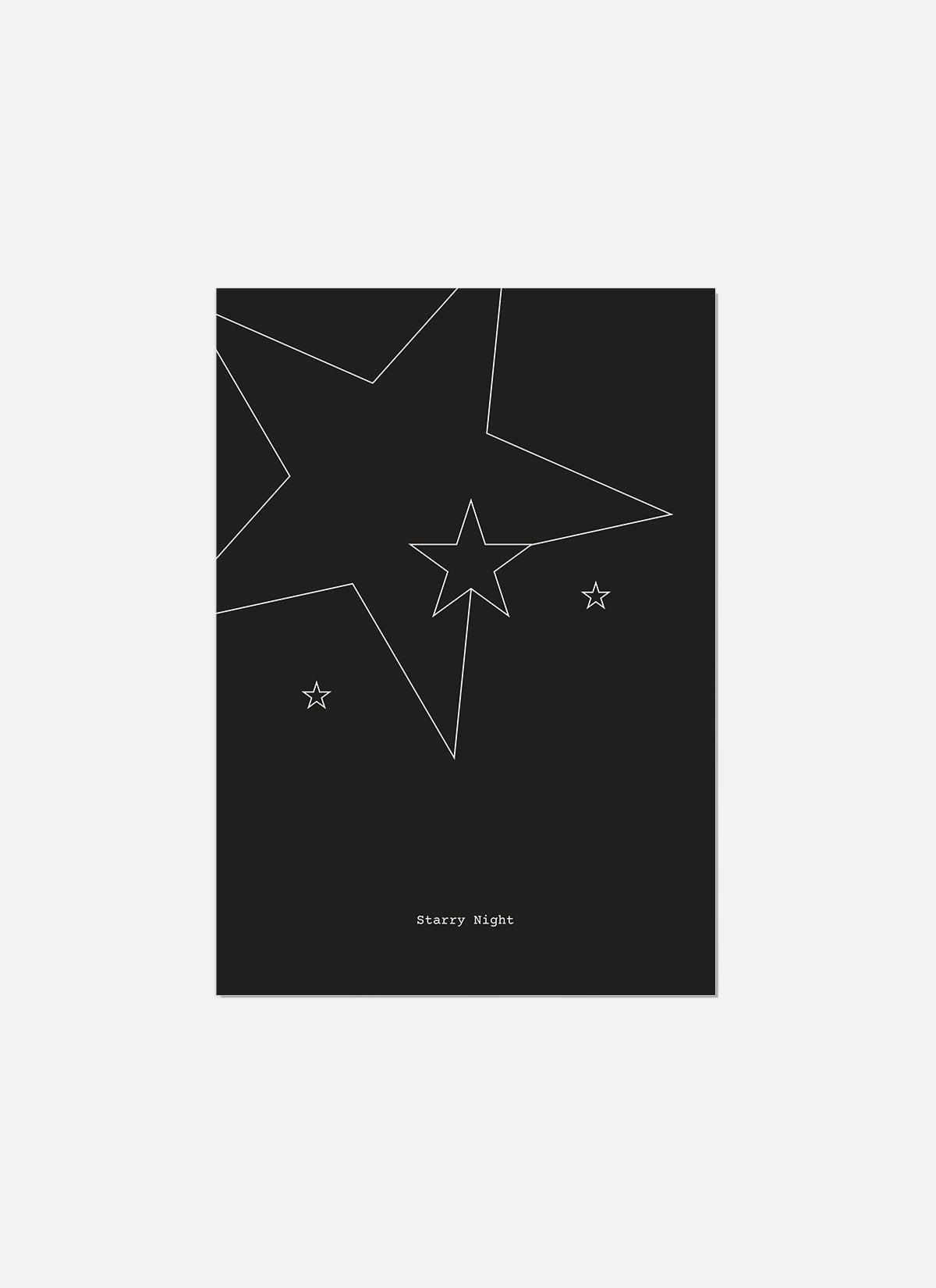 Starry Night Christmas Card