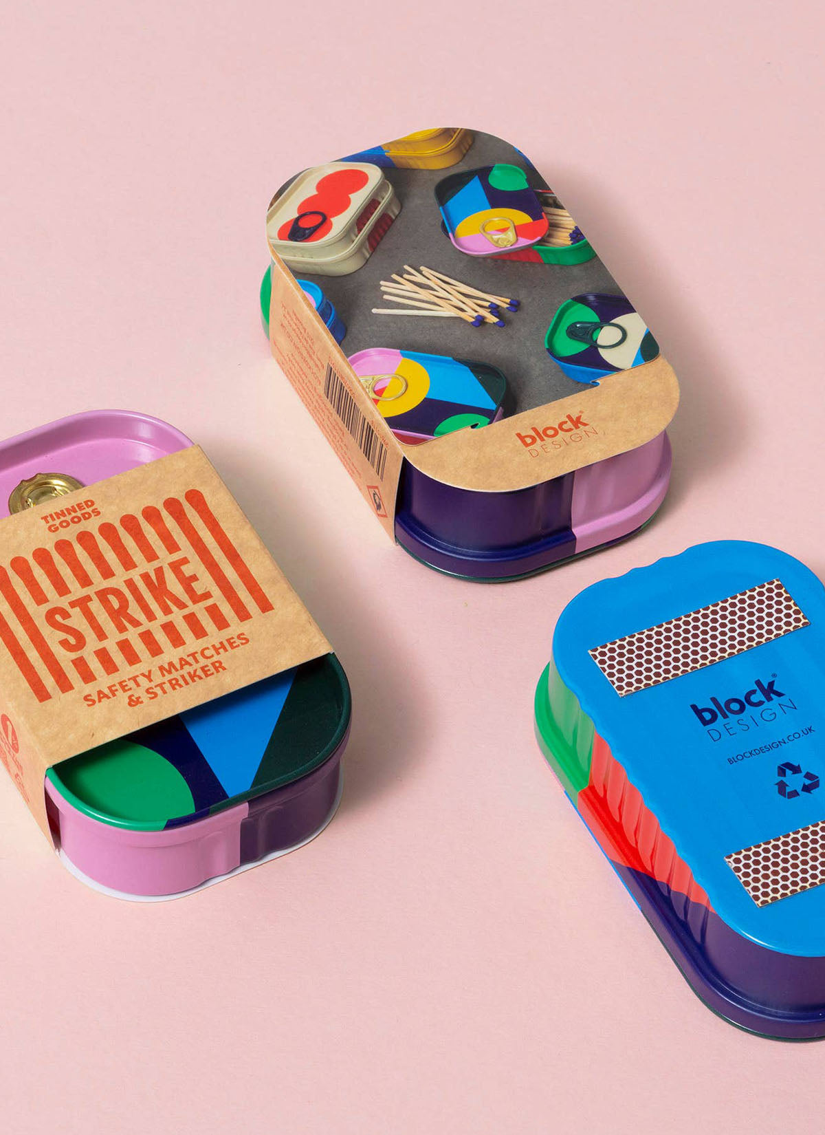 Tinned Goods - Safety Matches & Striker