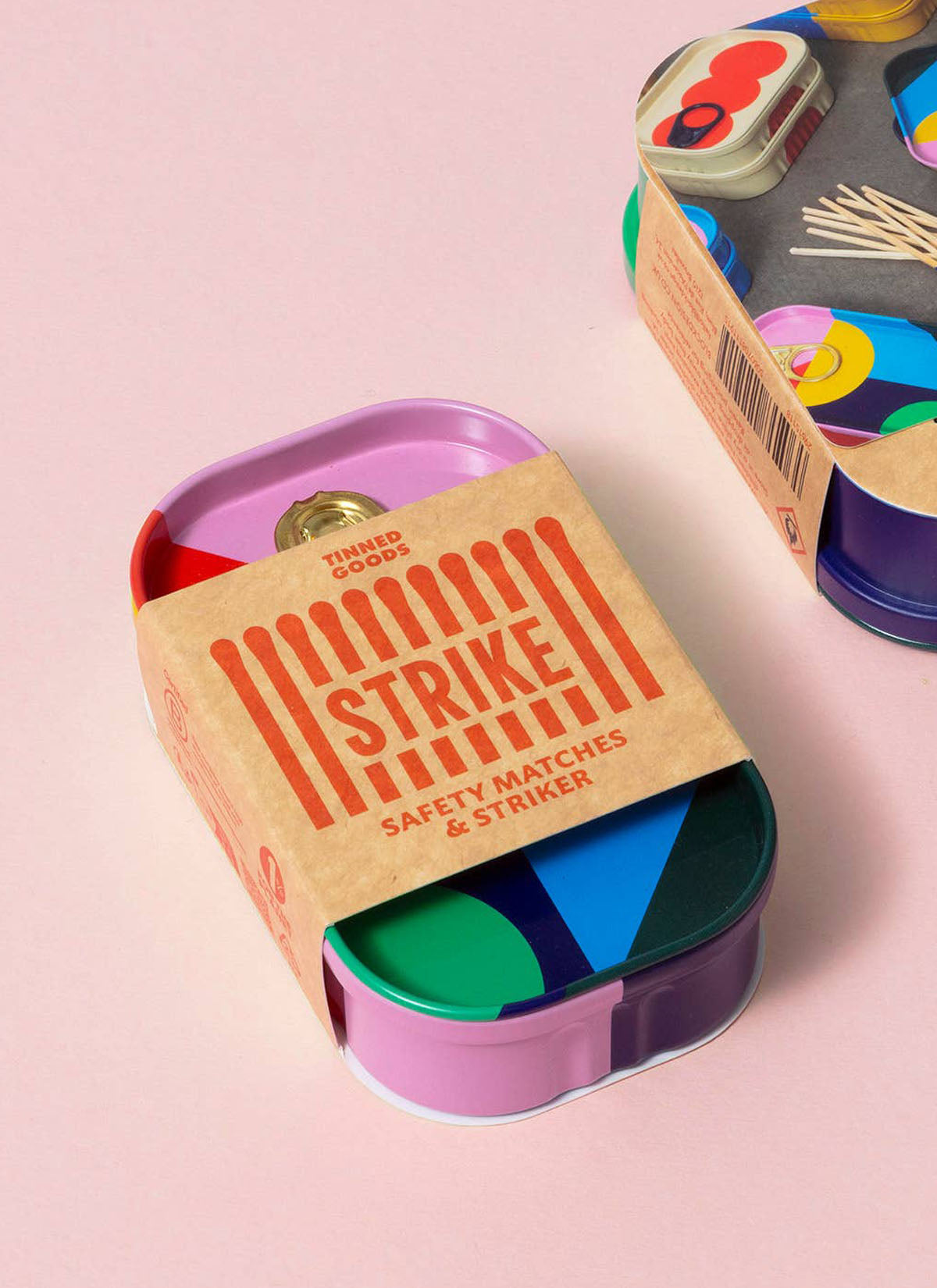 Tinned Goods - Safety Matches & Striker