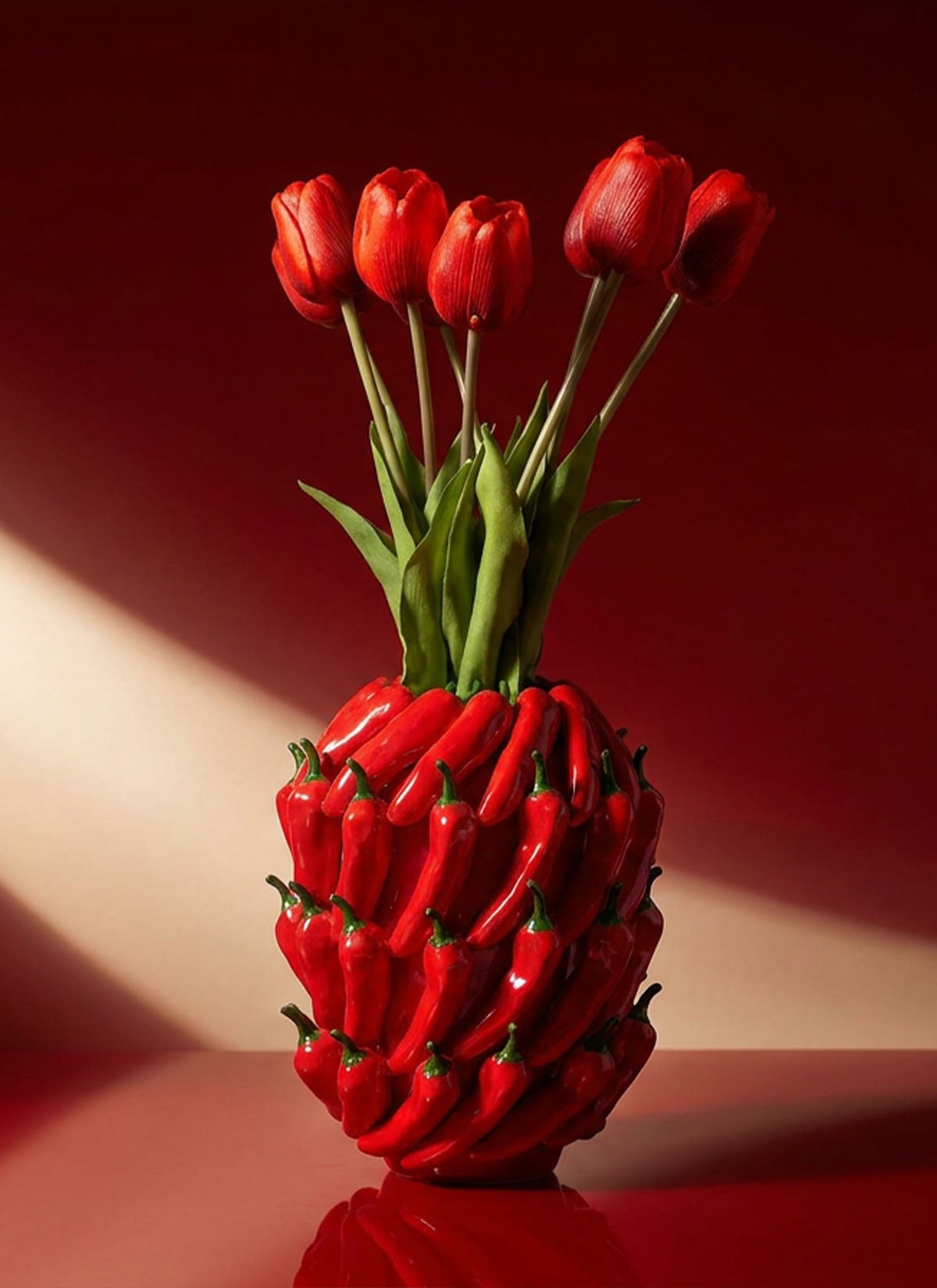 Red Chilli Vase