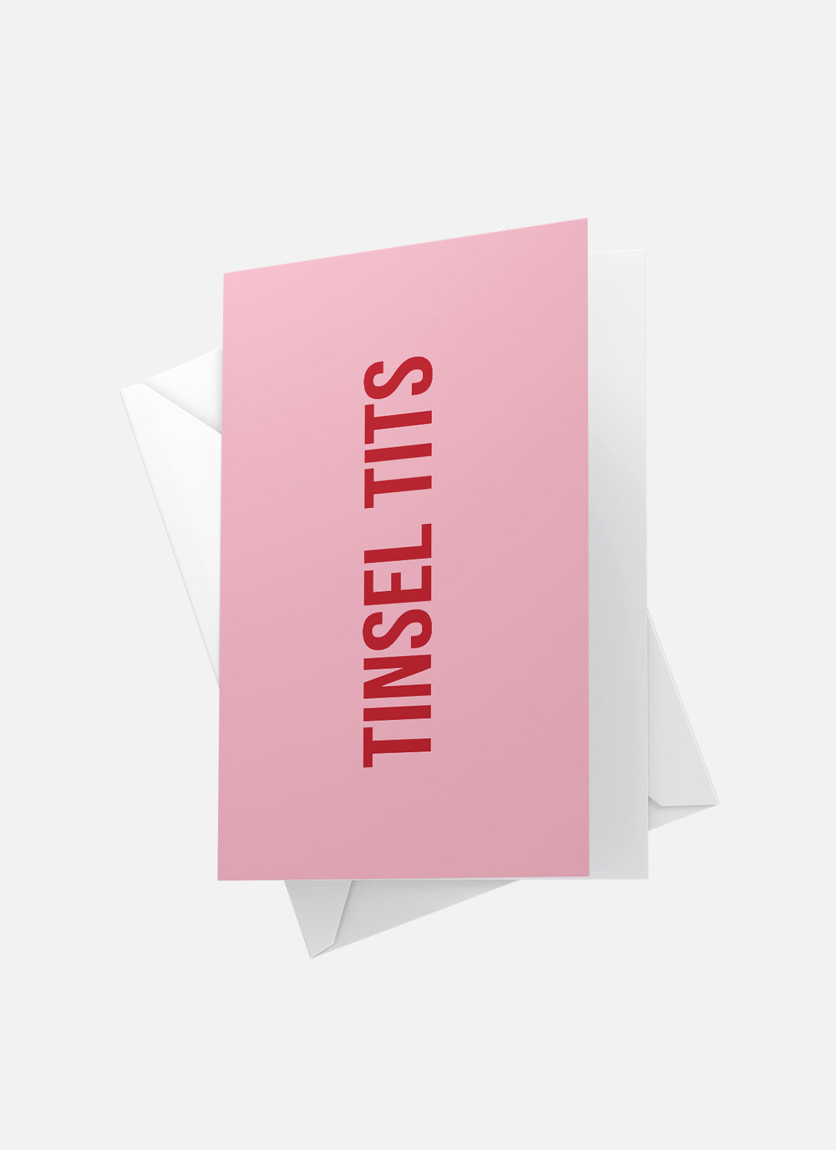 Tinsel Tits Christmas Card