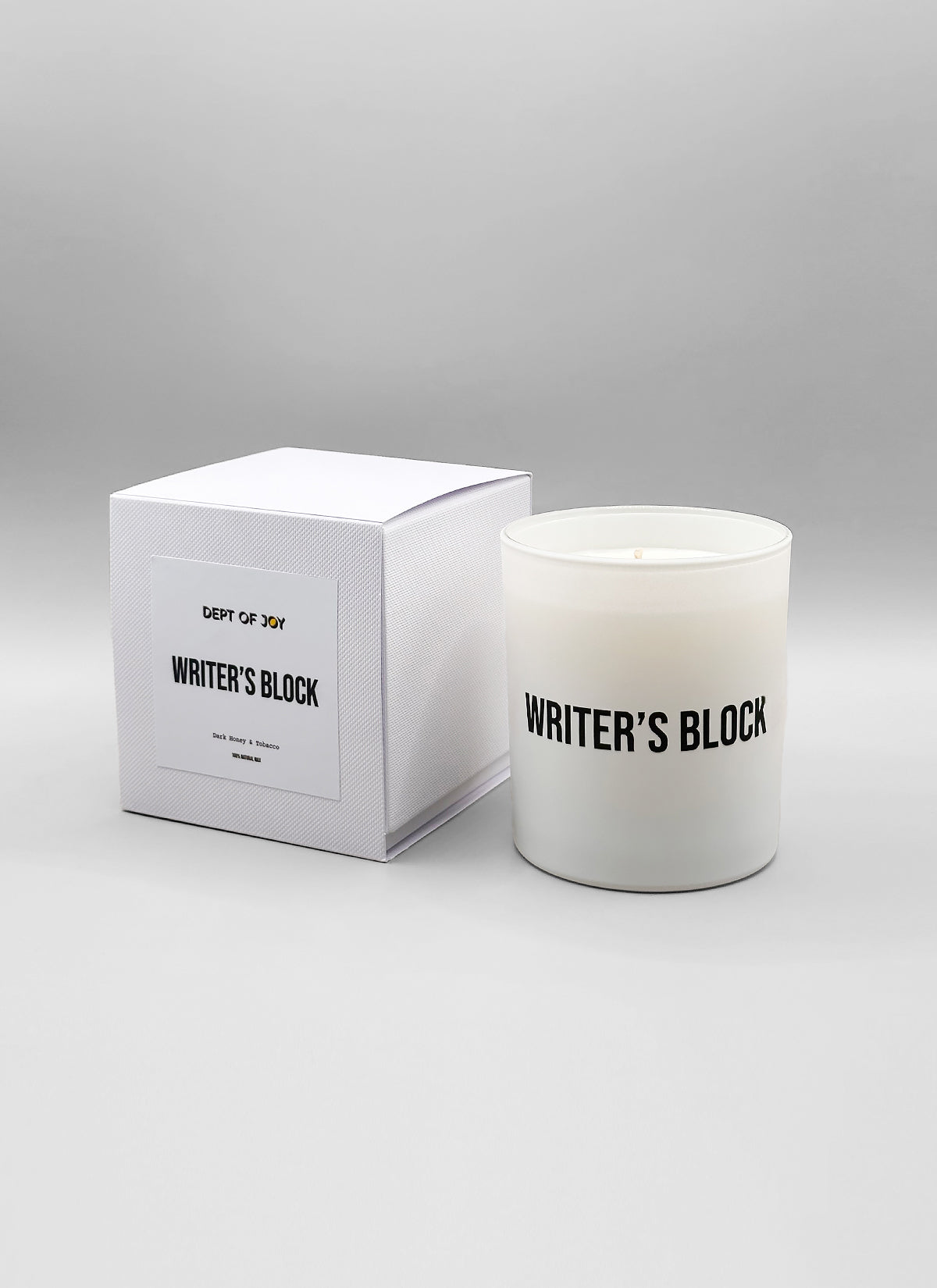 WRITER'S BLOCK Candle