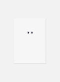 White Googly Eyes Greeting Card
