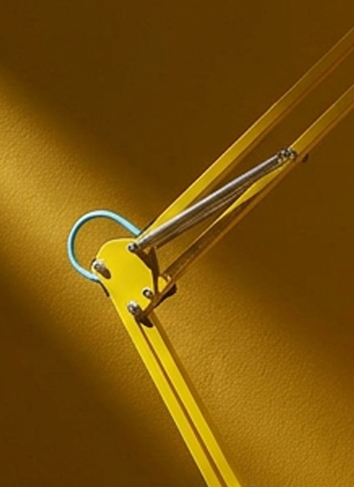Gloss Yellow Anglepoise Style Lamp