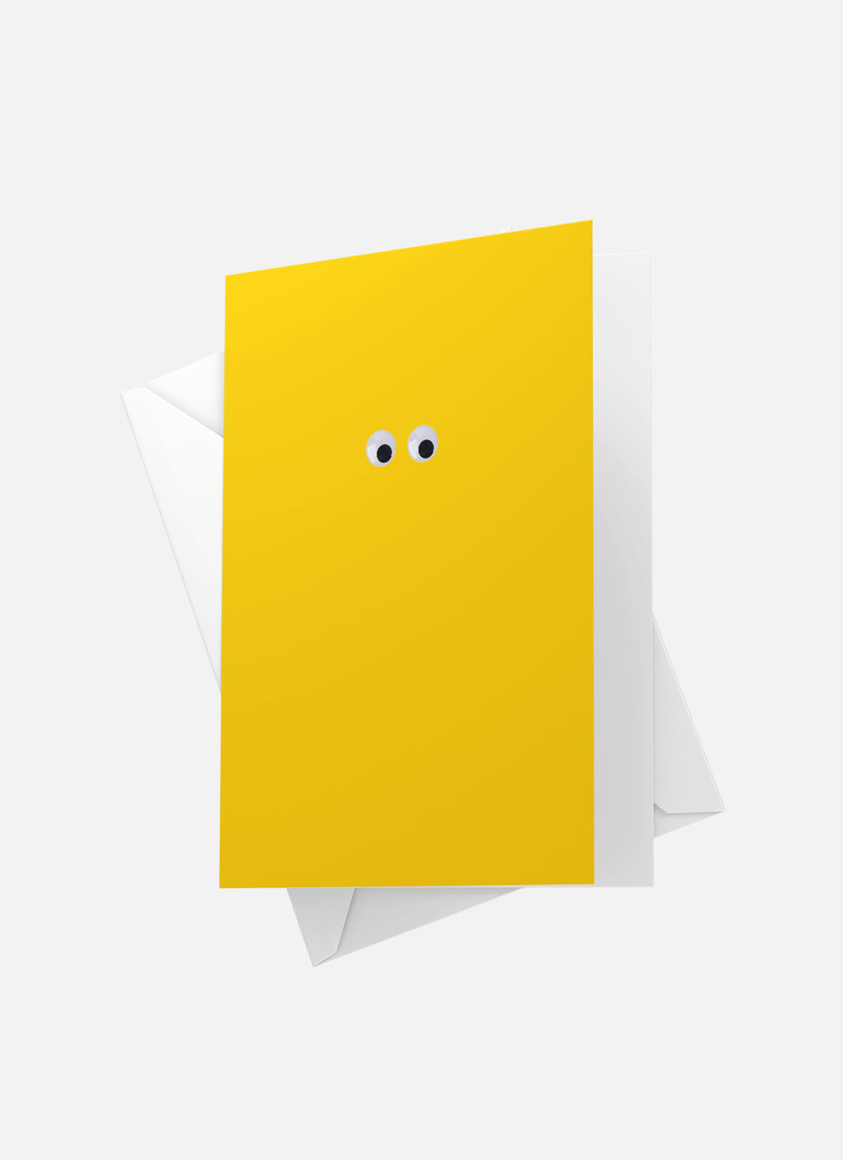 Yellow Googly Eyes Greeting Card