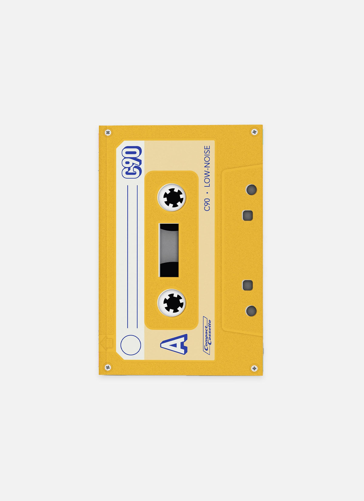 Yellow Mixtape Notebook