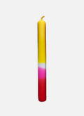 Yellow & Red Dinner Candle