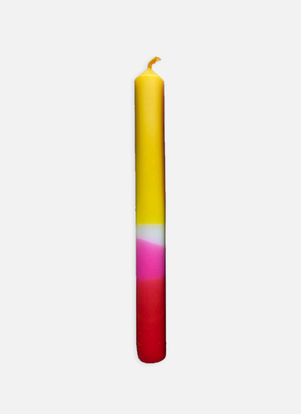 Yellow & Red Dinner Candle