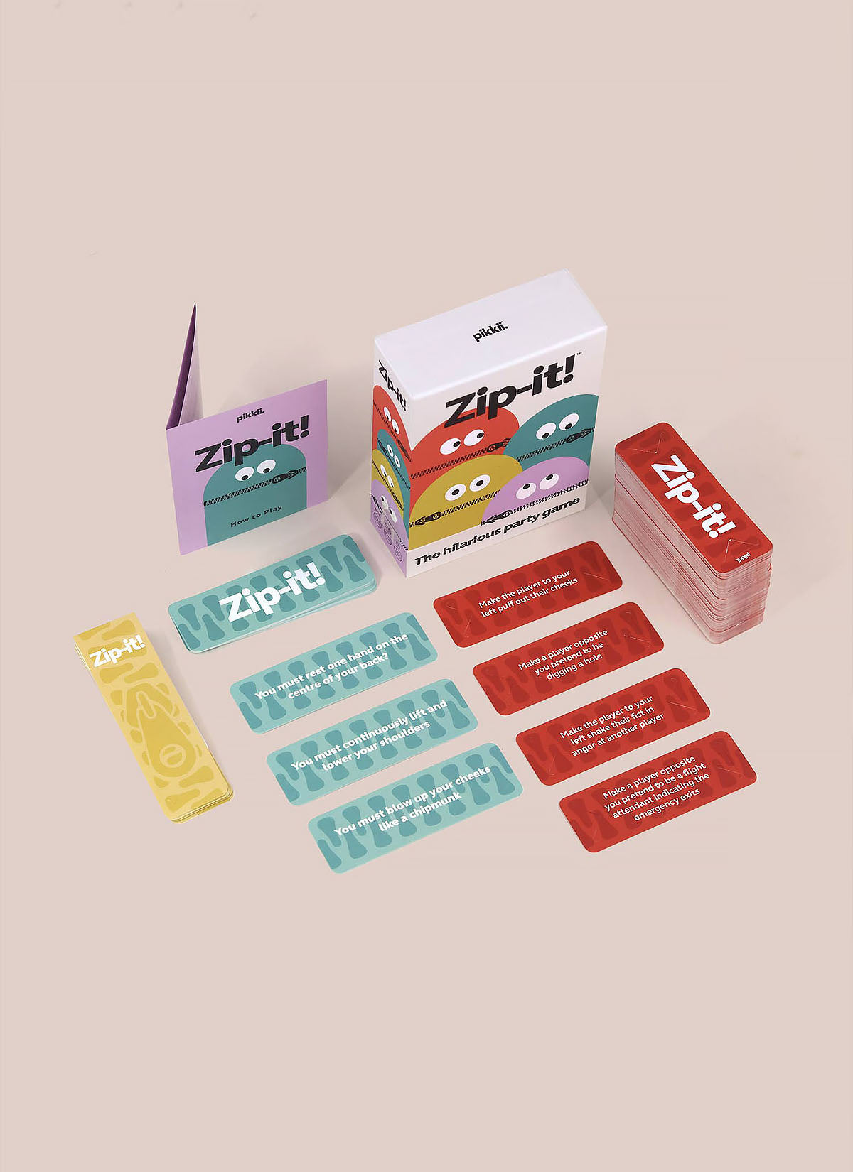 Zip-It Party Game