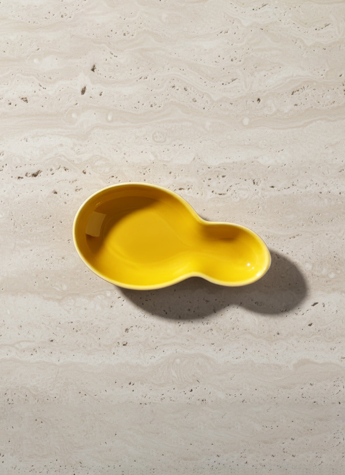 Yellow Ceramic Dish