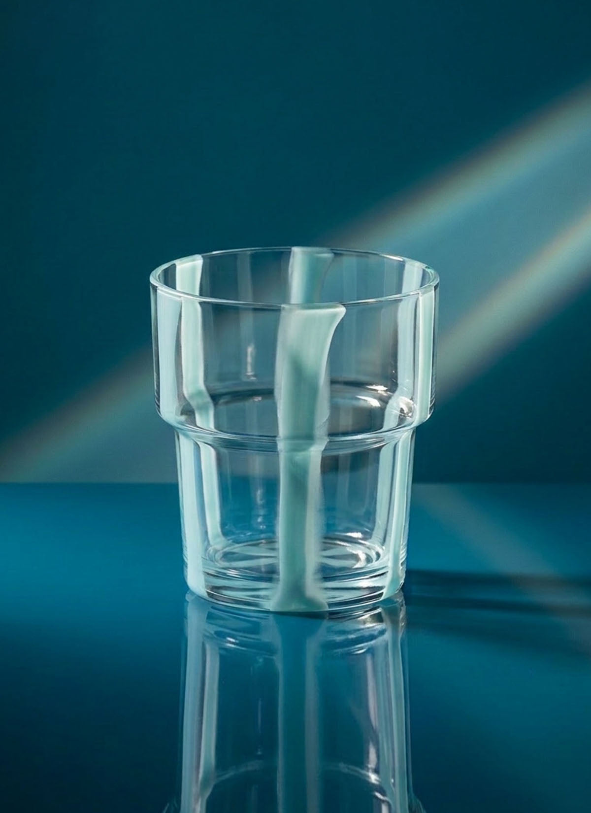 Aqua Stacking Tumbler