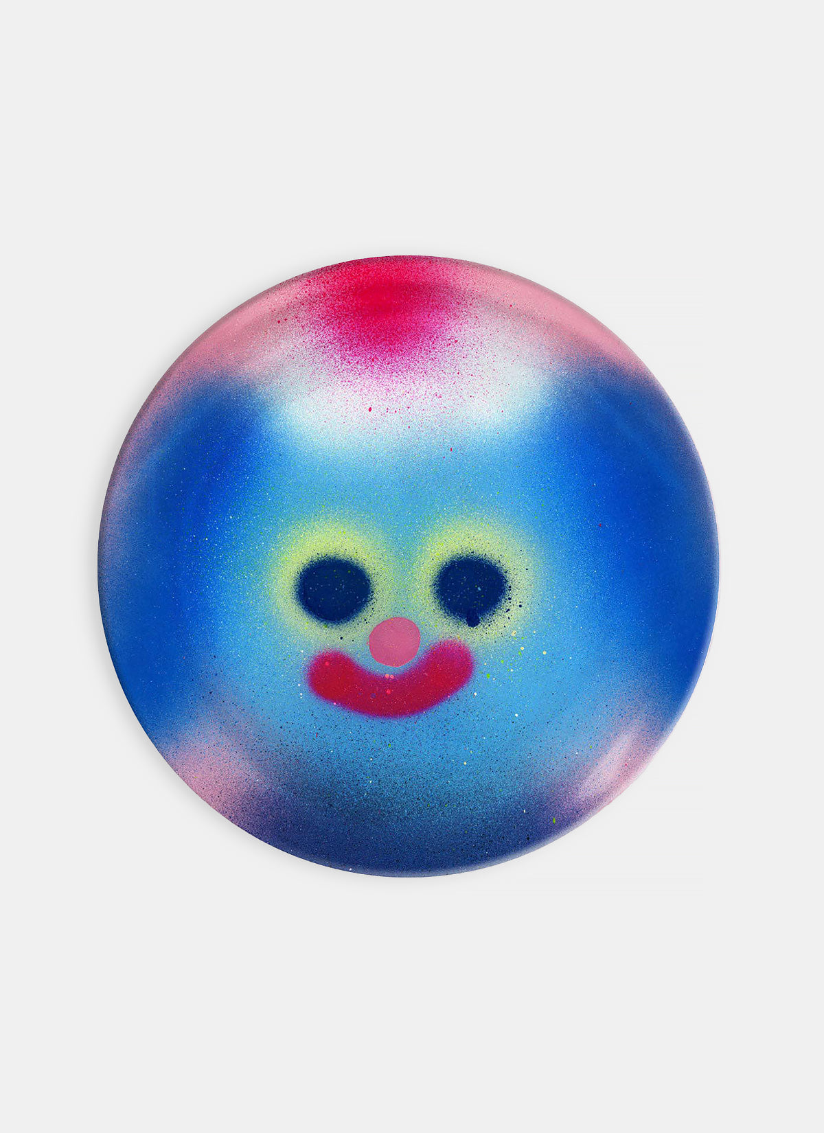 Blue Plate by Jon Burgerman