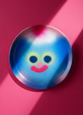 Blue Plate by Jon Burgerman