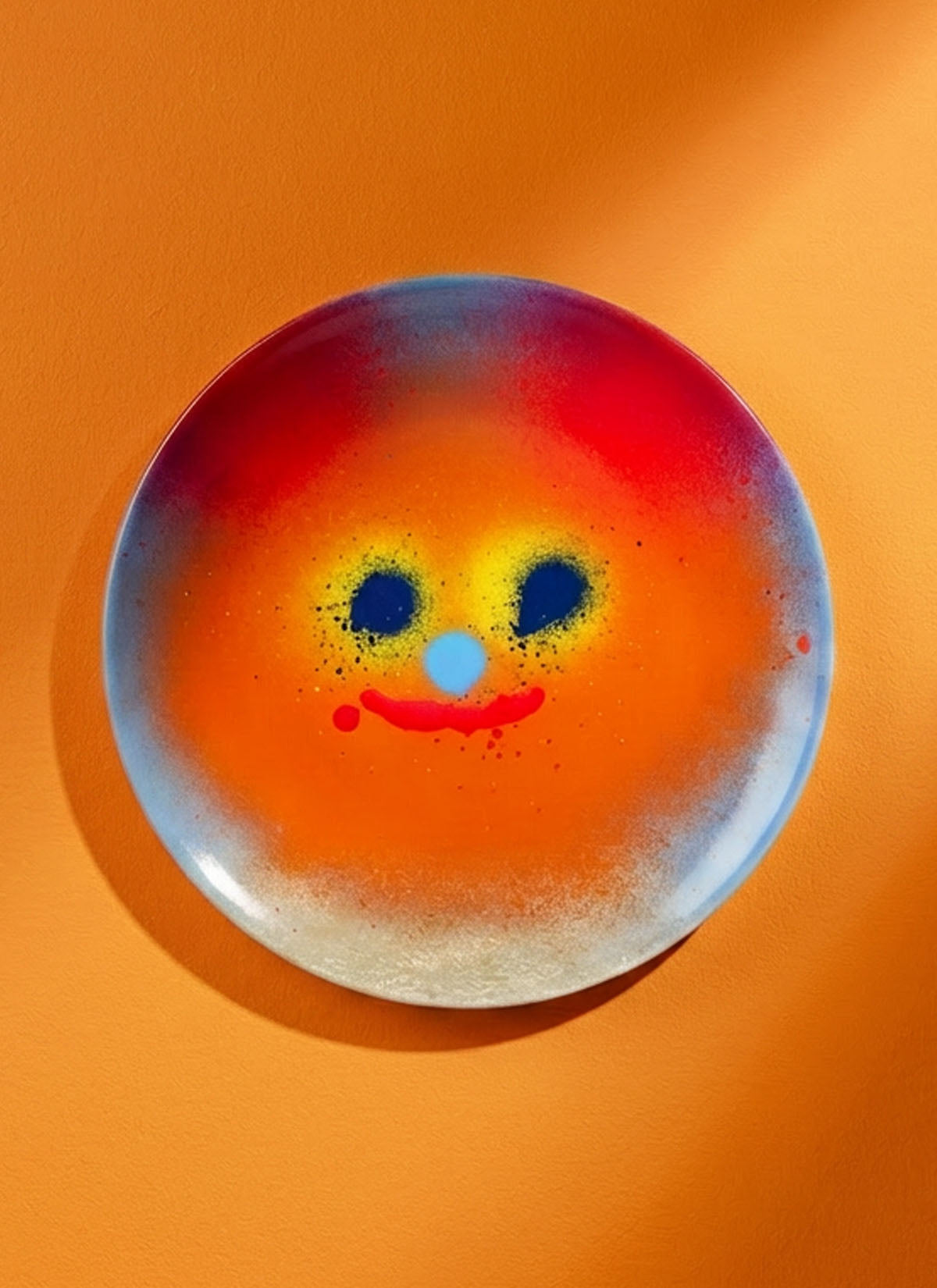 Bowie Plate by Jon Burgerman