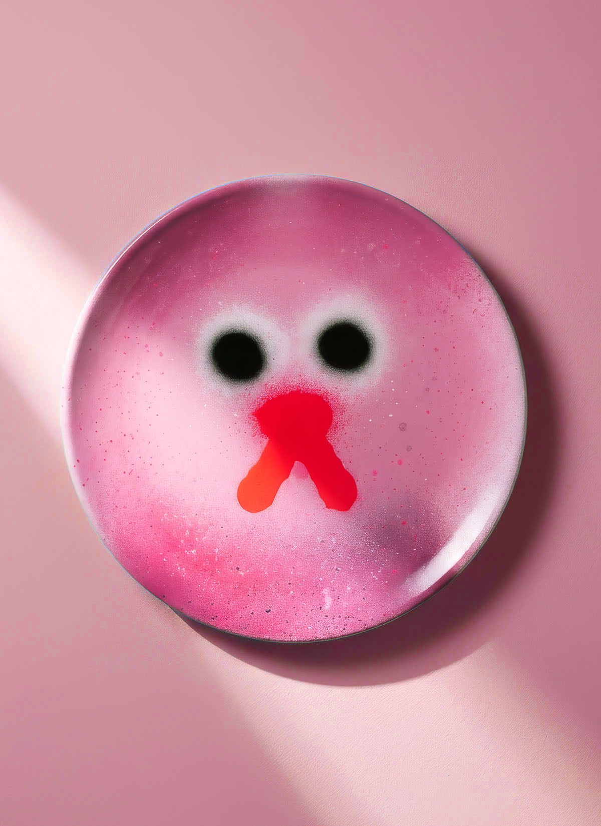 Milkshake Plate by Jon Burgerman