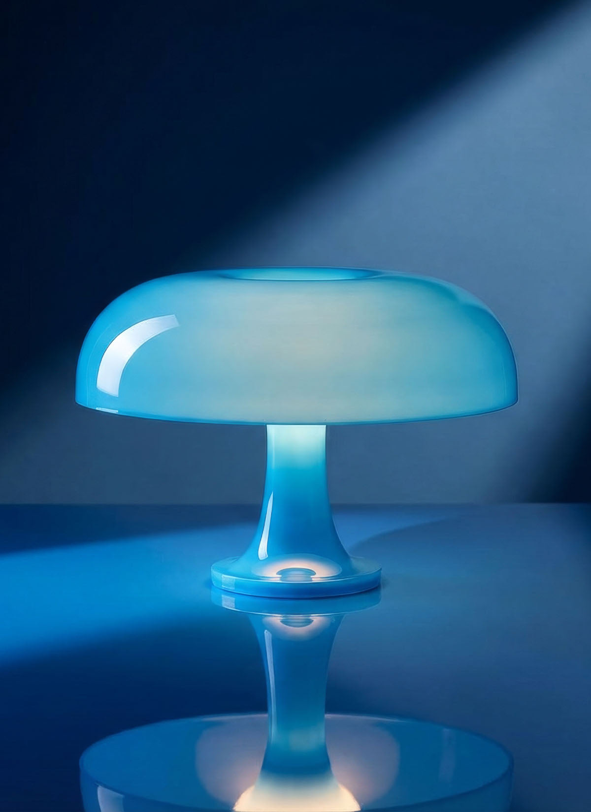 Blue Mushroom Light