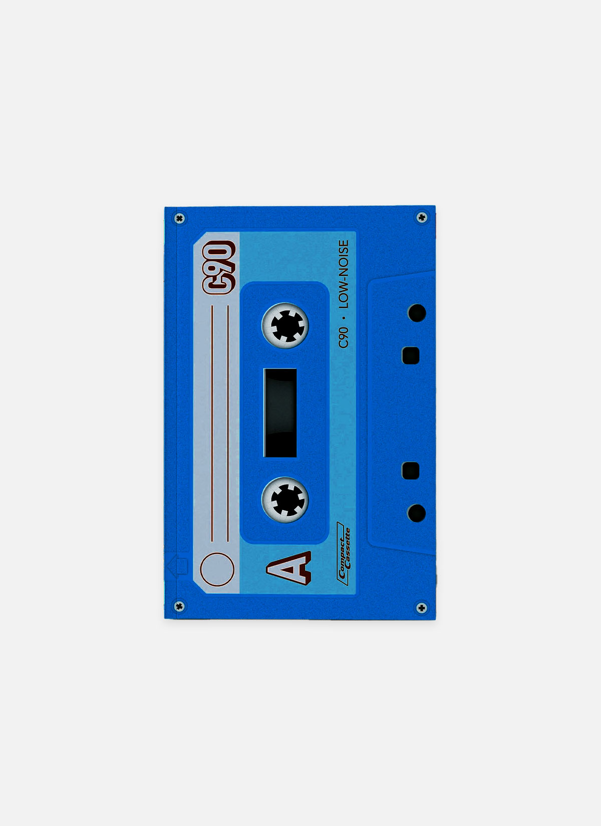 Blue Mixtape Notebook