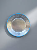 Bon Appetit Blue Reusable Plate