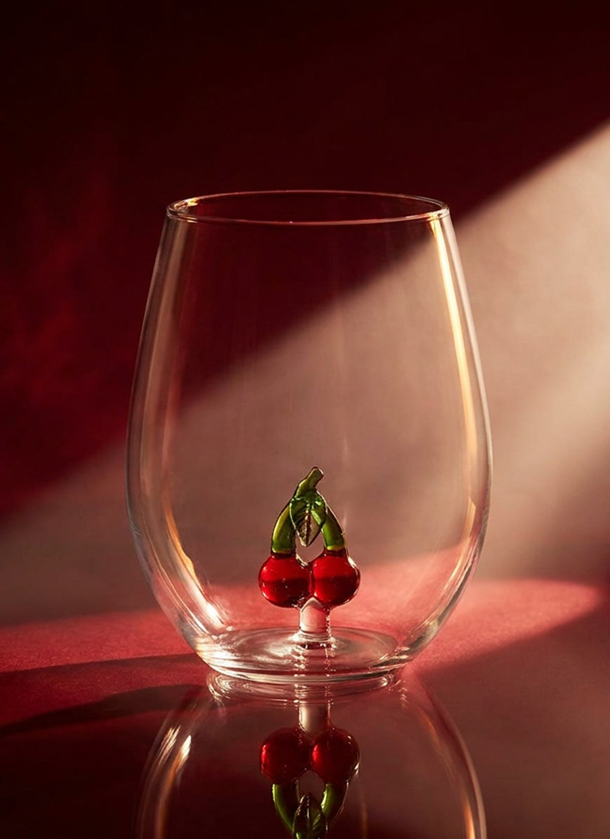 Lucky Cherry Glass