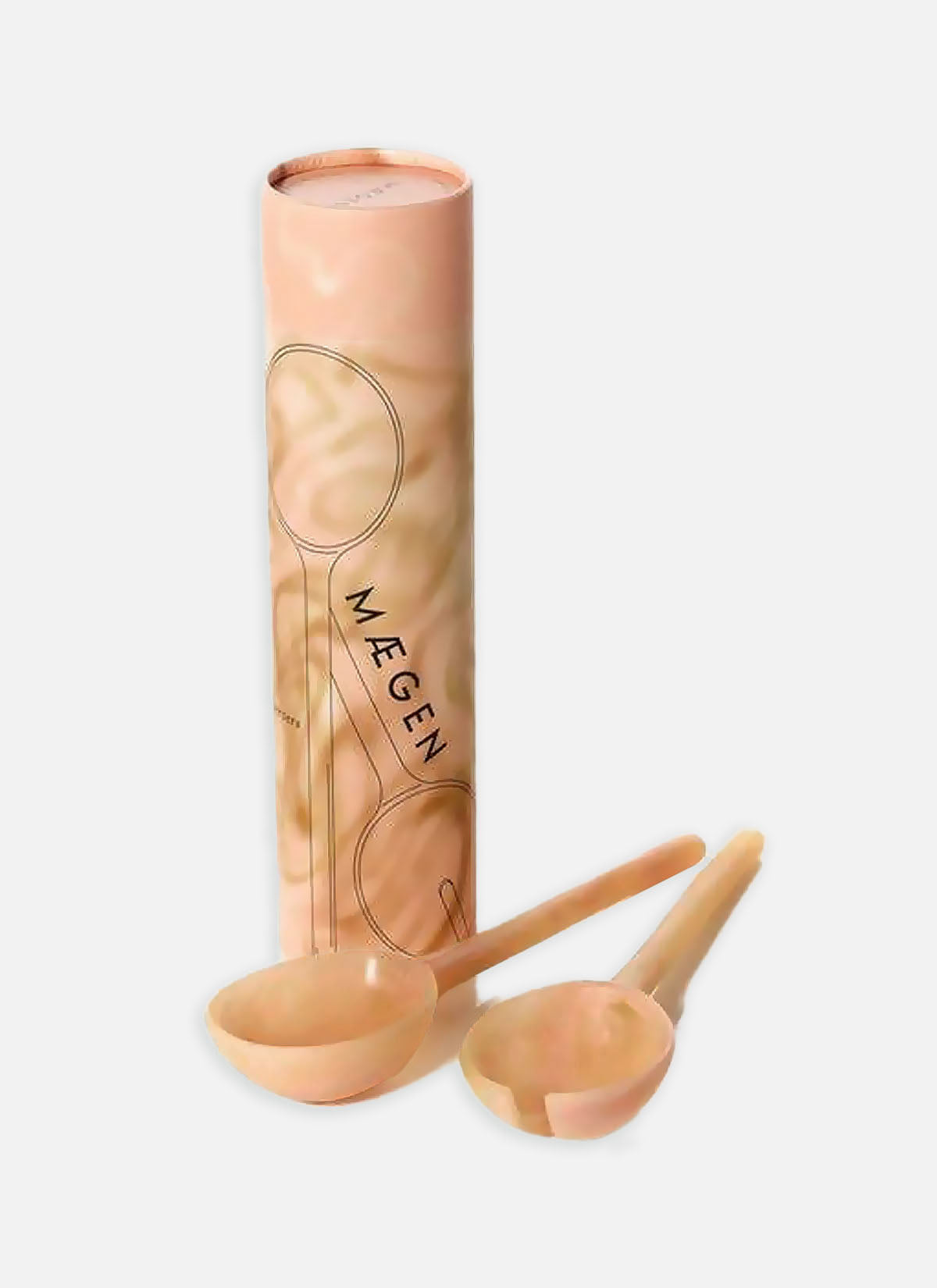 Coral Salad Servers