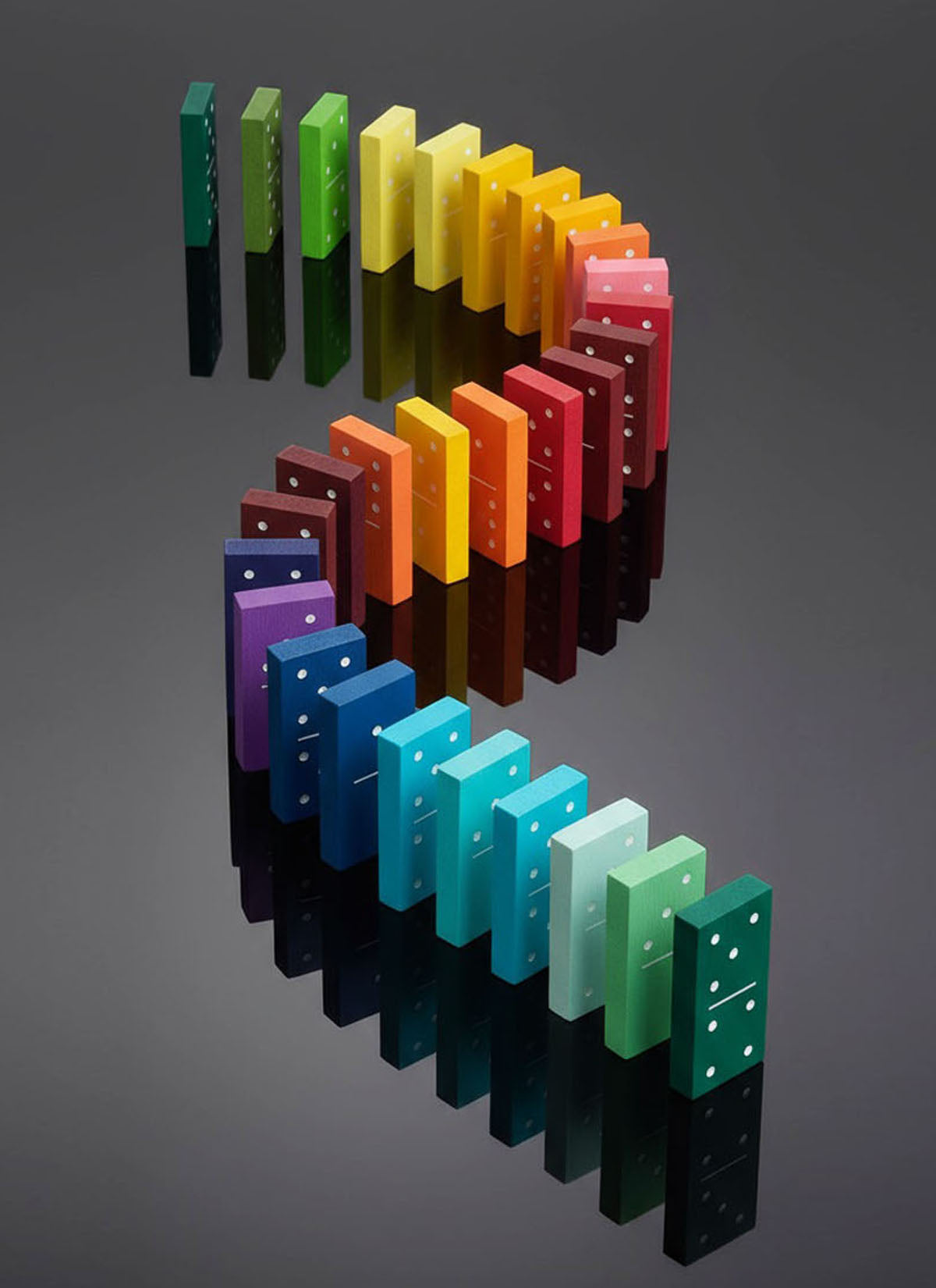 Gradient Dominoes