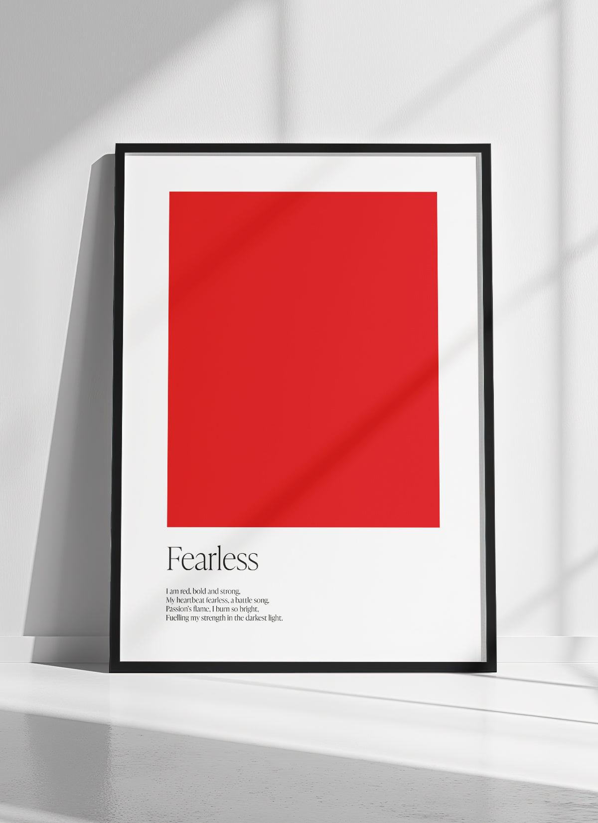 Fearless Art Print