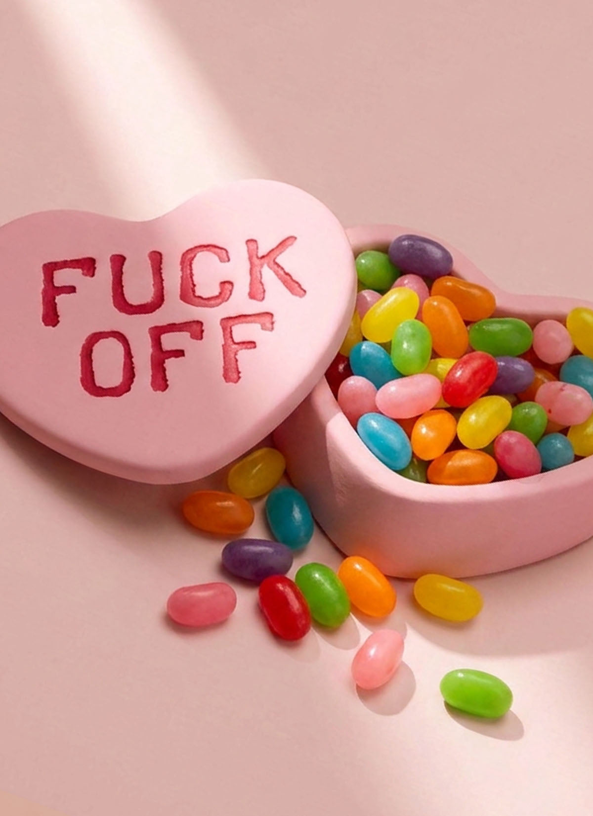 Fuck Off Heart Trinket Box