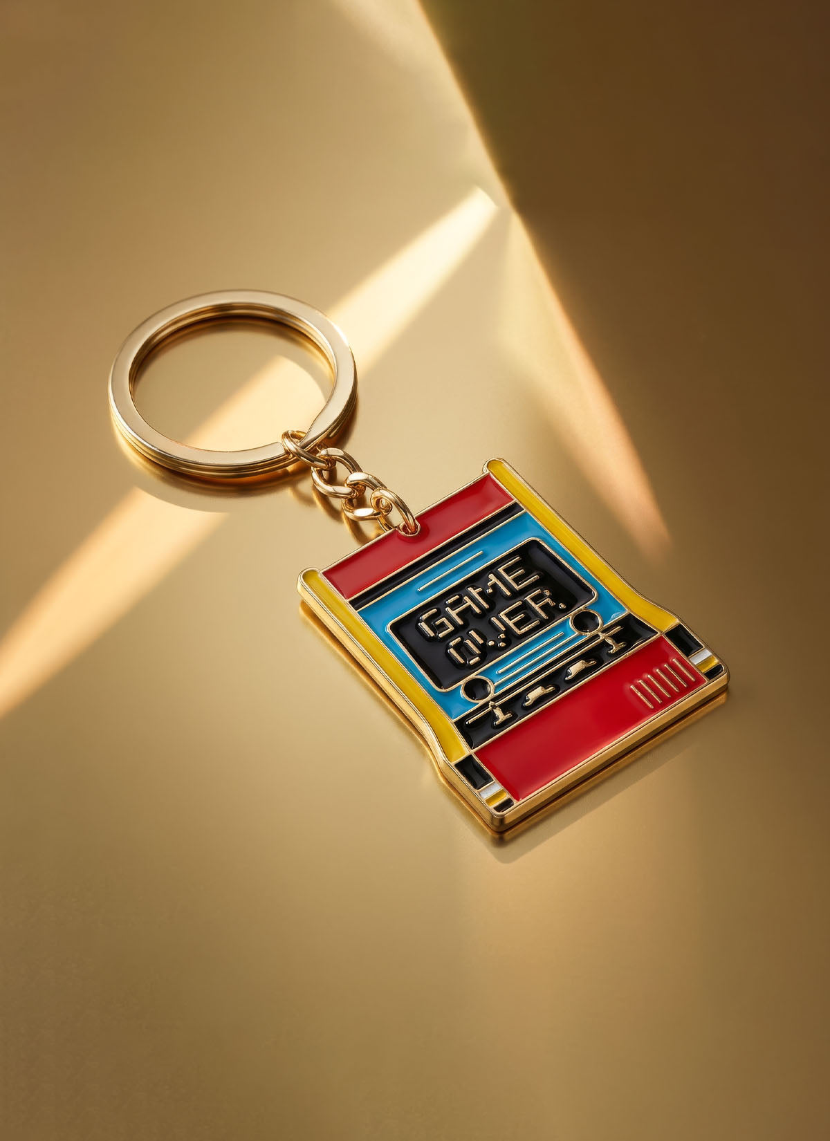 Game Over Keyring