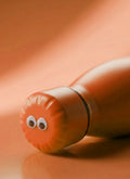 Orange Googly Eyes Water Bottle