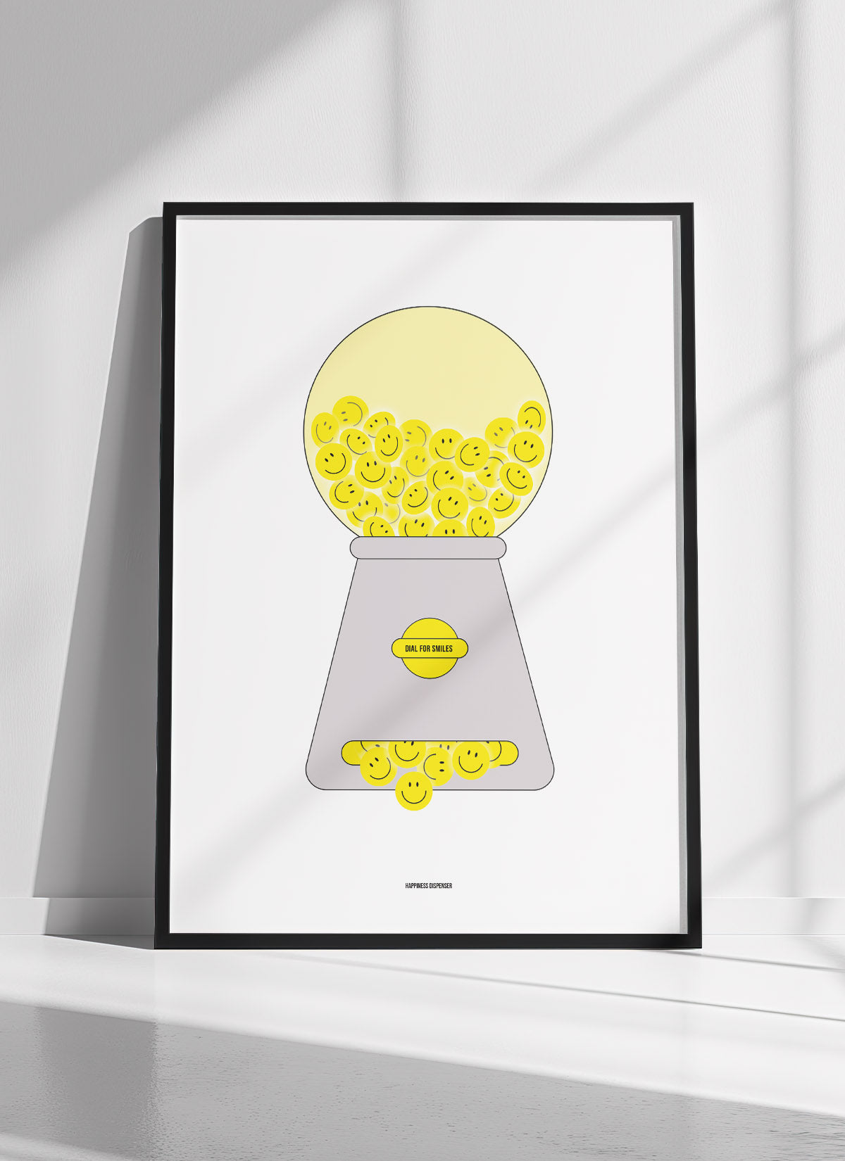 Happiness Dispenser Art Print