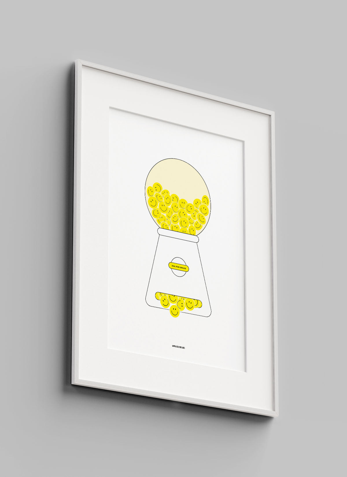 Happiness Dispenser Art Print