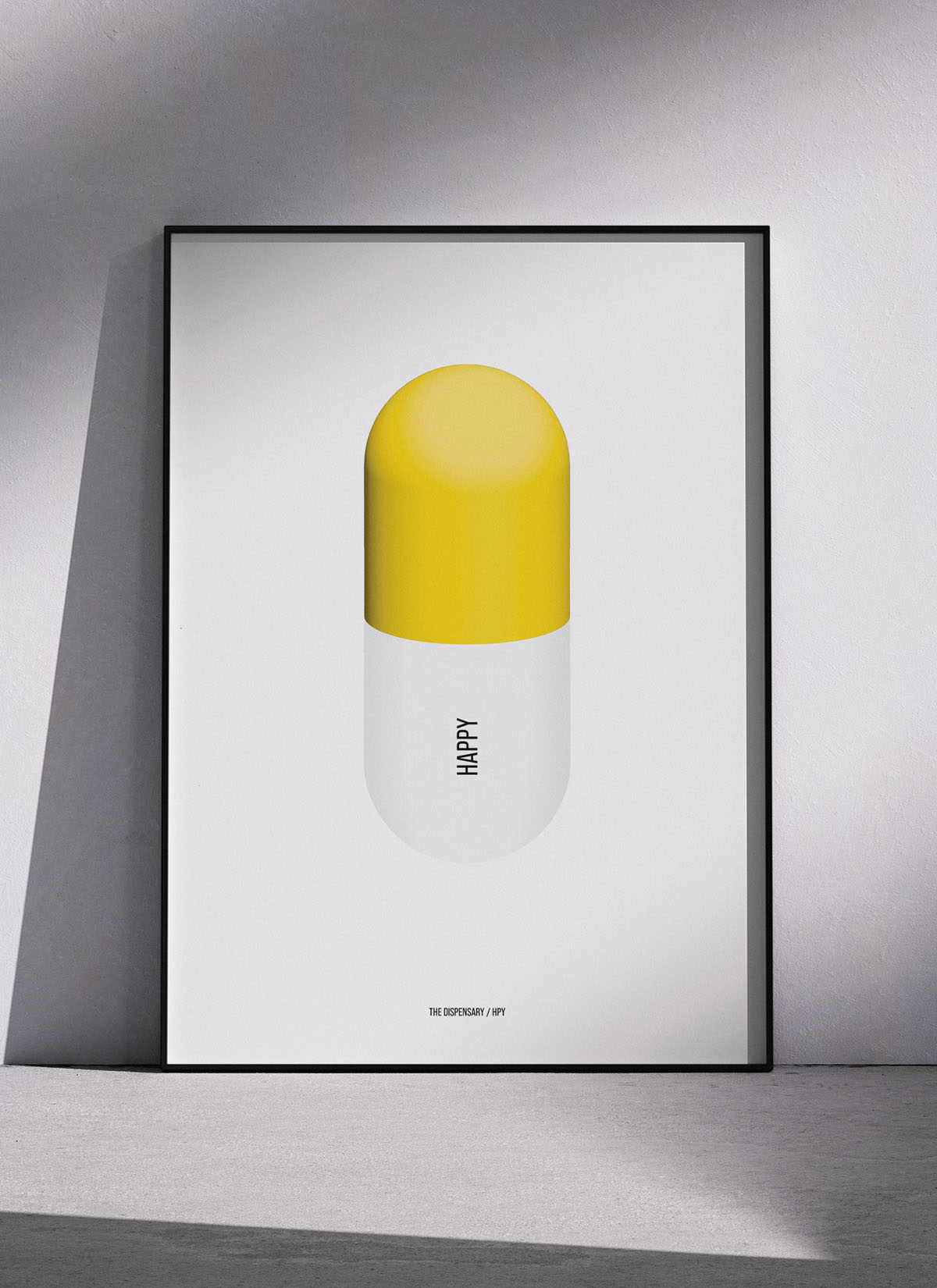 Happy Pill Art Print