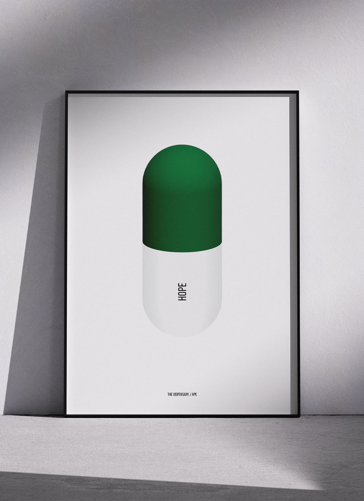 Hope Pill Art Print