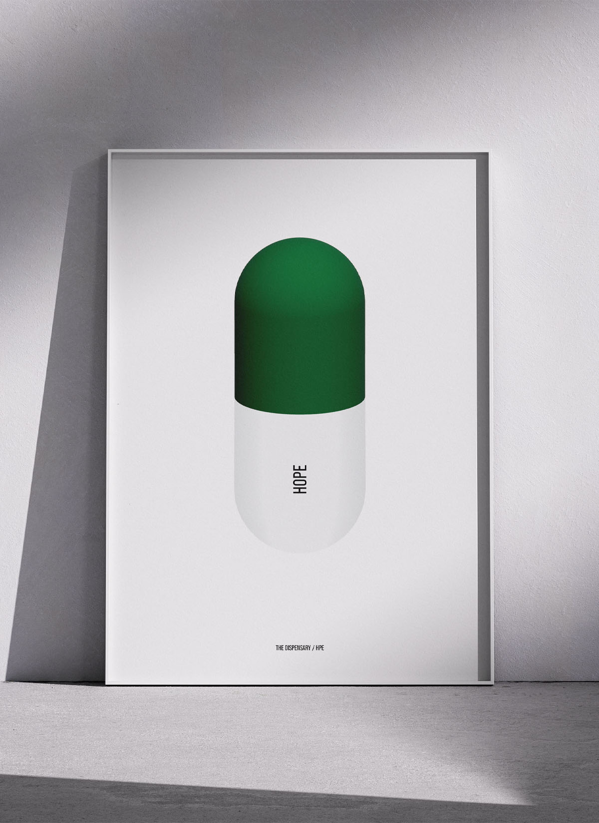 Hope Pill Art Print